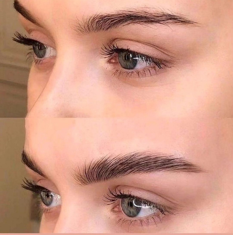 ژل ابرو بدون سفیدک